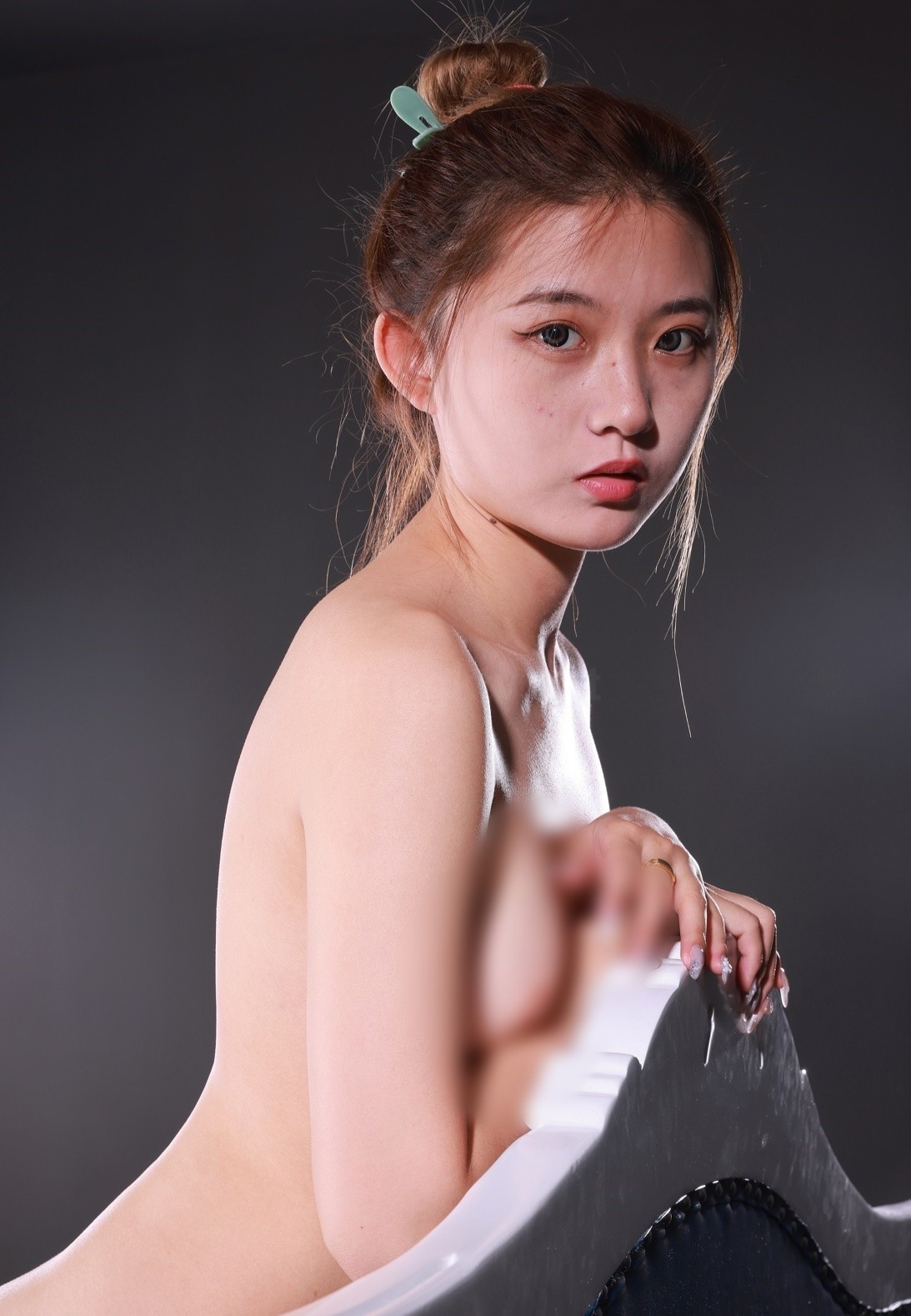 日月清纯模特小庄内部特写摄影作品 565P