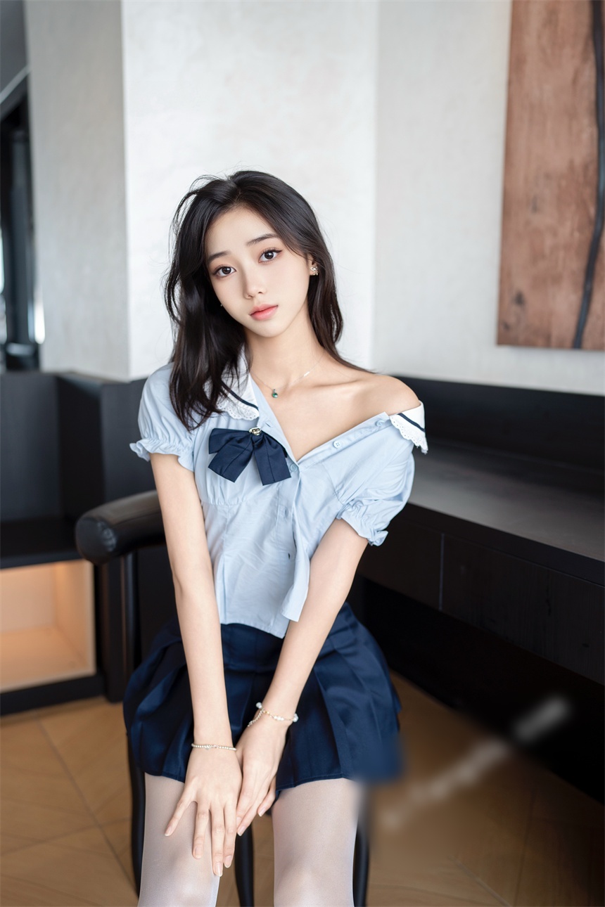 秀人网时安安高颜值小美女特写 90P2V